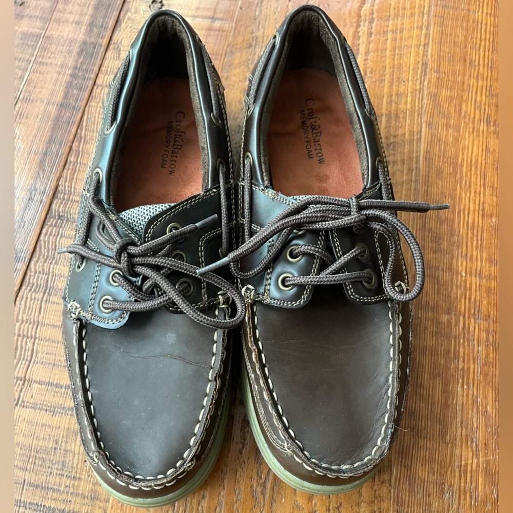 Croft & Barrow Memory Foam Deck Shoe Size 10 1/2 - image 2